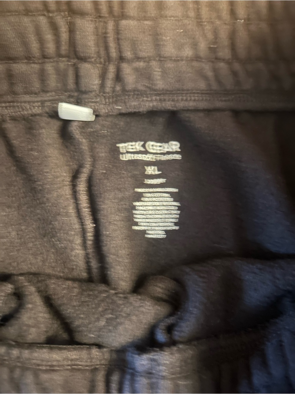 tek gear Black Men's Sweatpants with Drawstring Waist - Picture 4 of 7